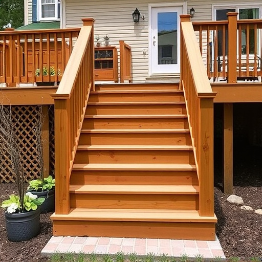 deck stairs