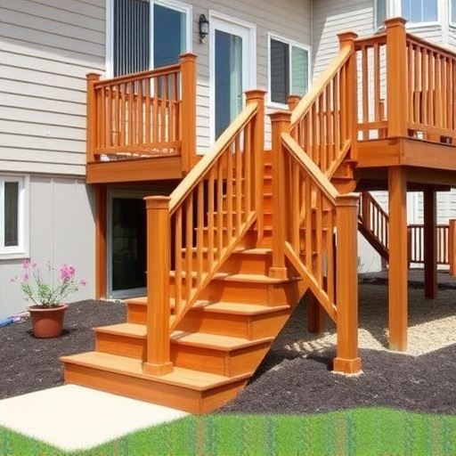 deck stairs