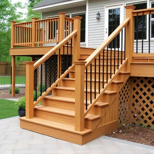 deck stairs