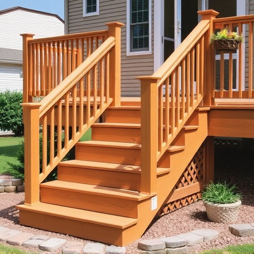 deck stairs