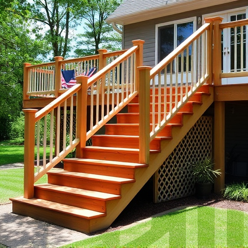 deck stairs