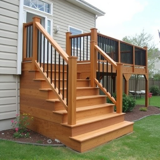 deck stairs