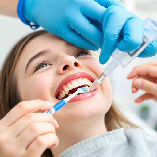 dental fluoride treatment