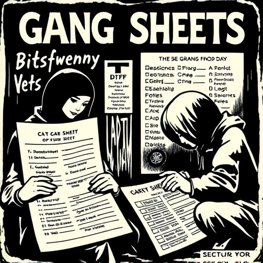 DTF gang sheets
