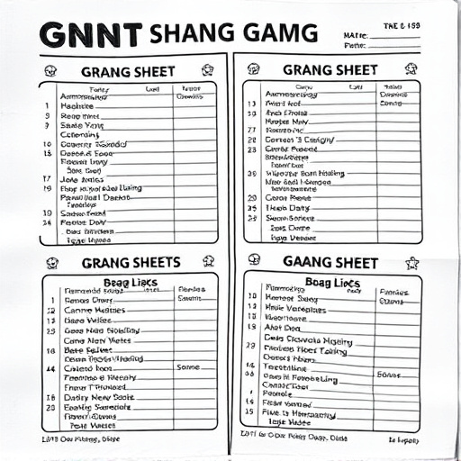 DTF gang sheets