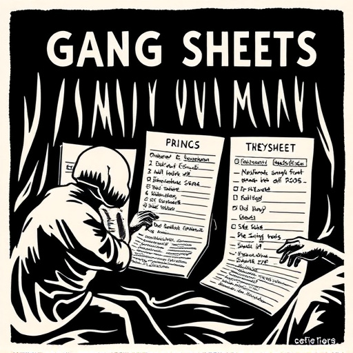 DTF gang sheets