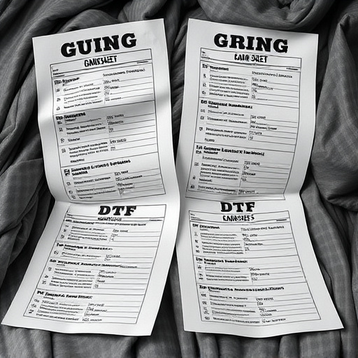 DTF gang sheets
