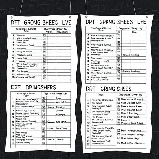DTF gang sheets