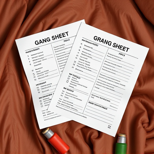 DTF gang sheets
