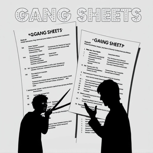 DTF gang sheets