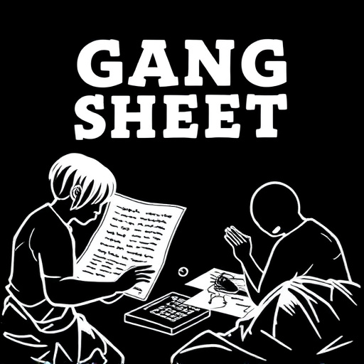 DTF gang sheets