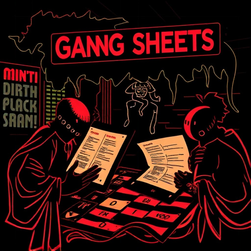 DTF gang sheets
