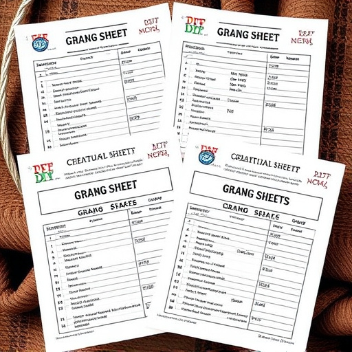 DTF gang sheets