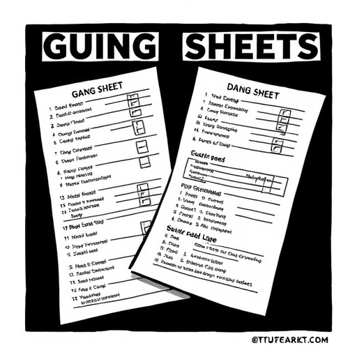 DTF gang sheets