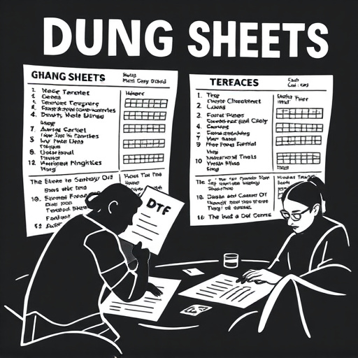 DTF gang sheets