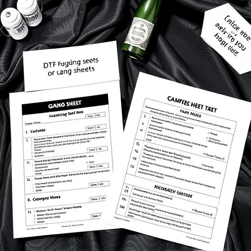 DTF gang sheets