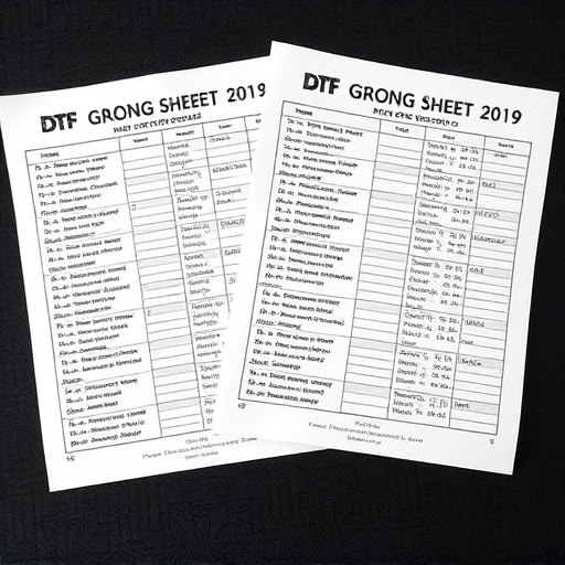 DTF gang sheets