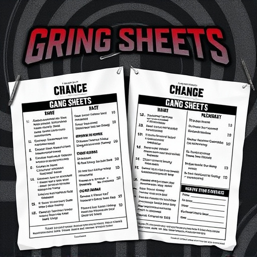 DTF gang sheets