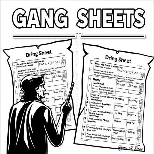 DTF gang sheets