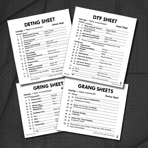 DTF gang sheets