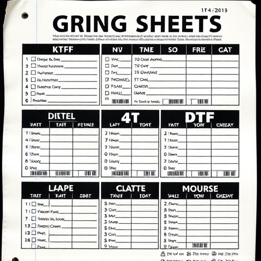 DTF gang sheets