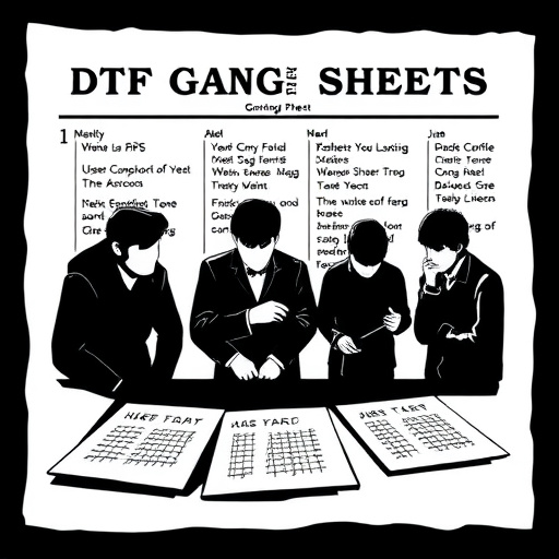 DTF gang sheets