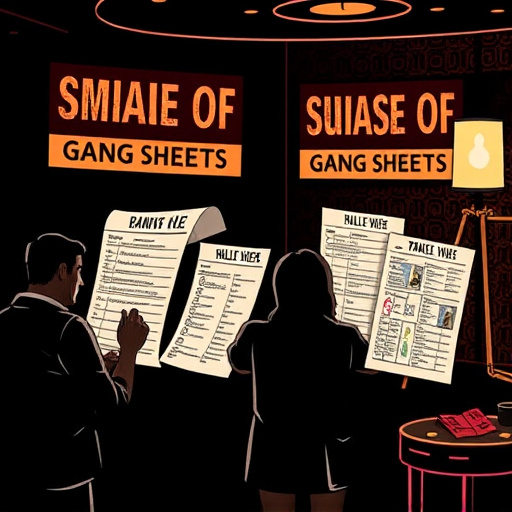 DTF gang sheets