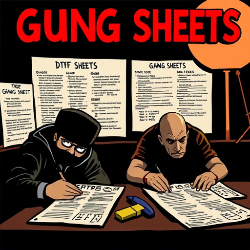 DTF gang sheets