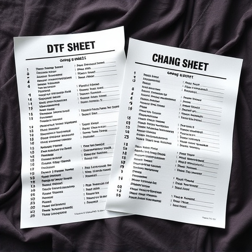 DTF gang sheets