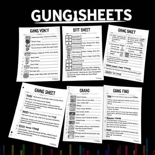 DTF gang sheets