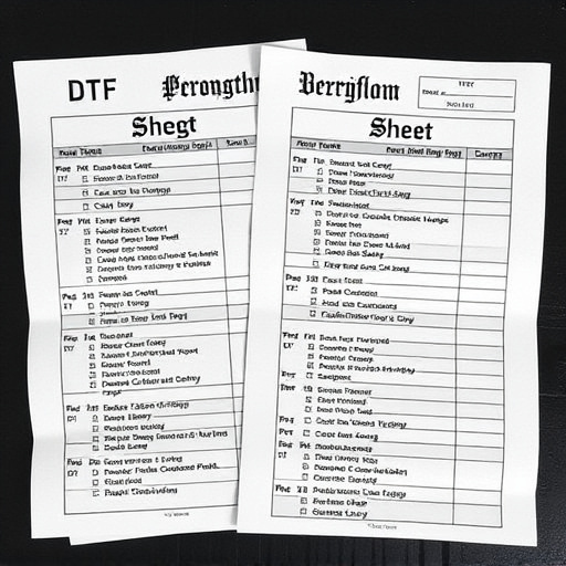 DTF gang sheets