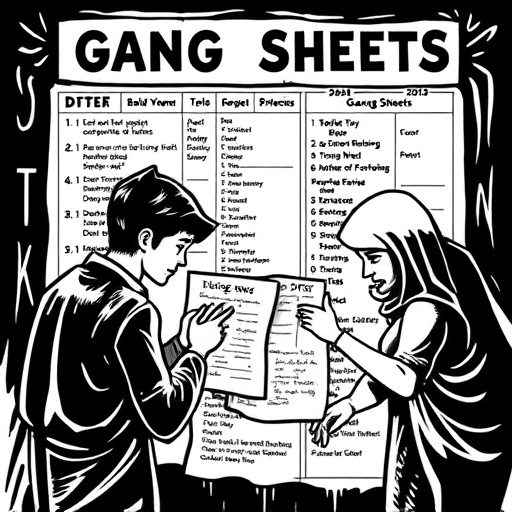 DTF gang sheets