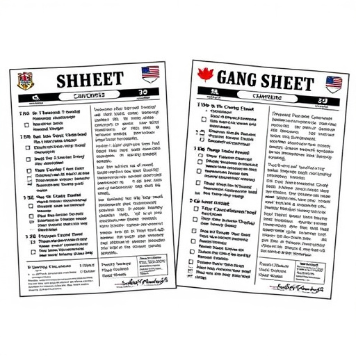 DTF gang sheets