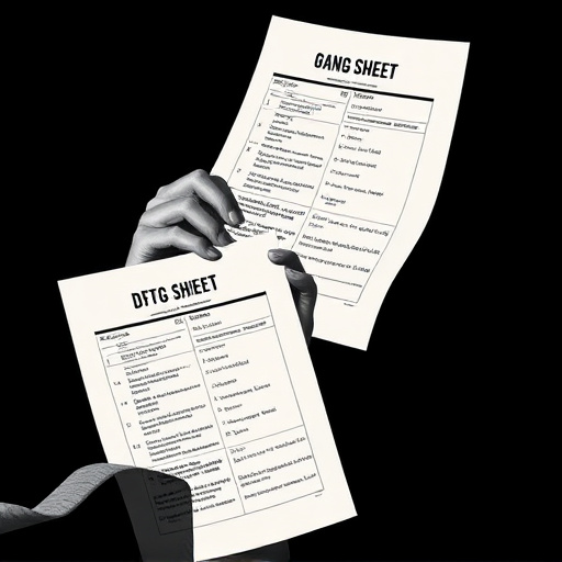 DTF gang sheets