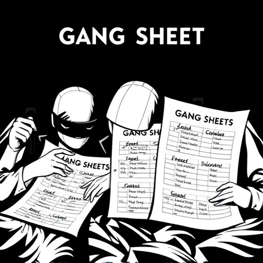 DTF gang sheets