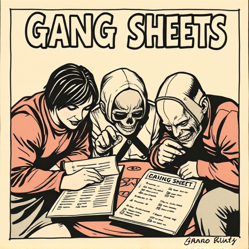 DTF gang sheets