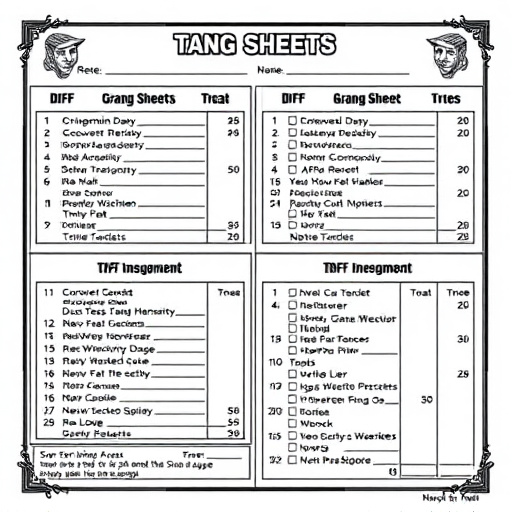 DTF gang sheets