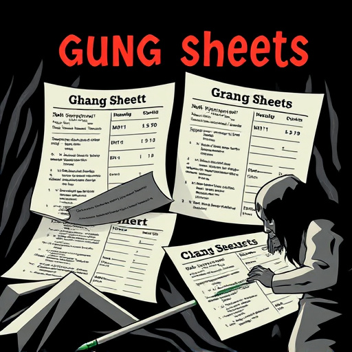 DTF gang sheets