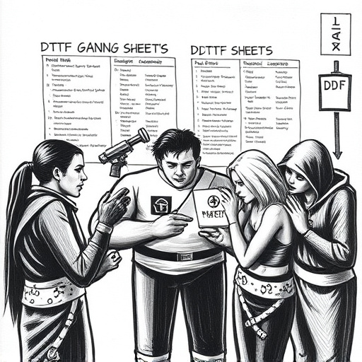 DTF gang sheets