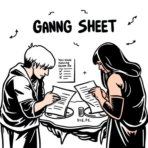 DTF gang sheets