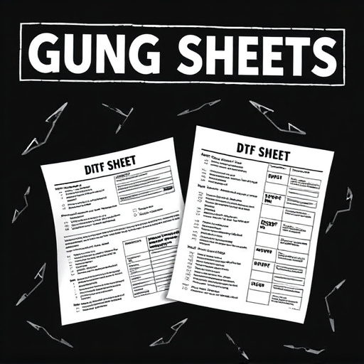 DTF gang sheets