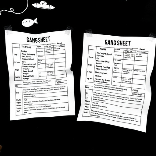 DTF gang sheets