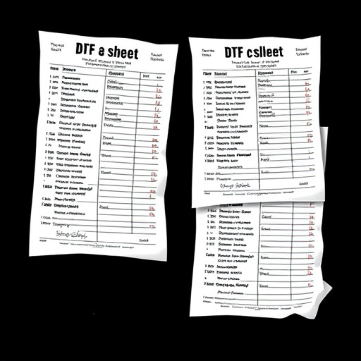 DTF gang sheets