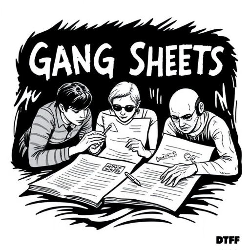 DTF gang sheets