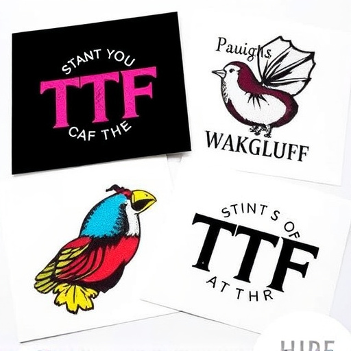 DTF heat transfers