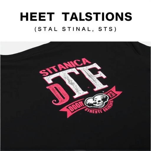 DTF heat transfers