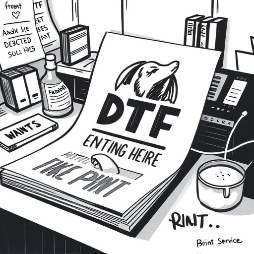 DTF print service