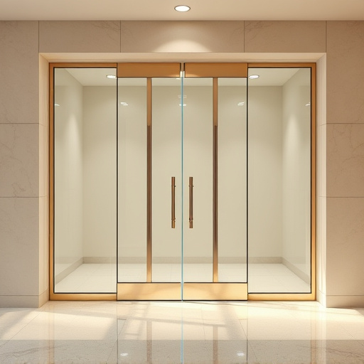 glass doors