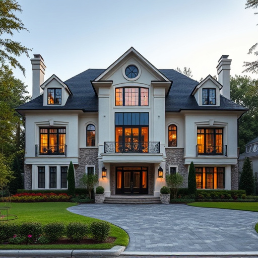 luxury house exterior