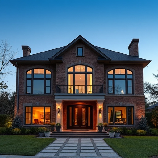 luxury house exterior